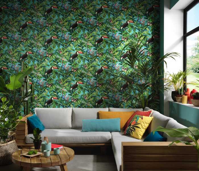 Jungle behang