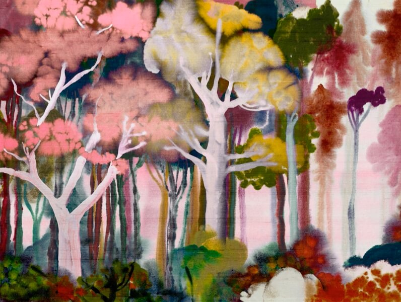 Arte Banyan - Red Blossom