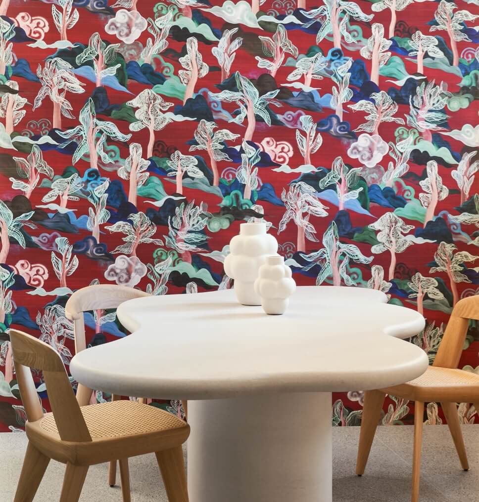 Arte Saranda - Vermilion Trees