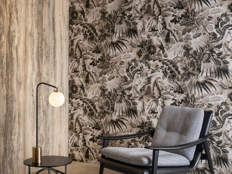 Arte Tropicali - Black Sepia