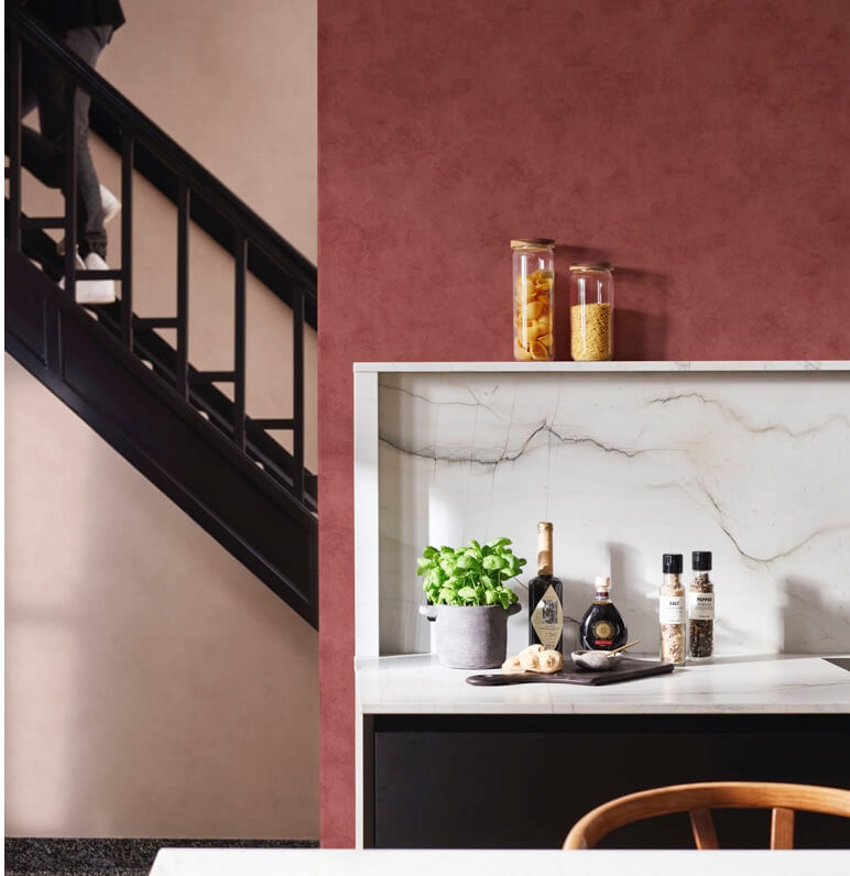 Imagine - Blush Betonlook Rood