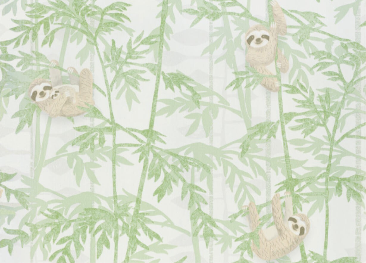 Behang jungle kinderkamer
