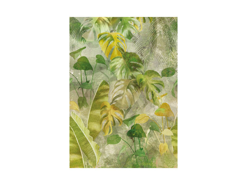 Behang met Groene Bladeren