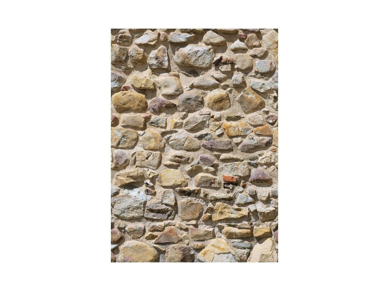 Behang stenen muur