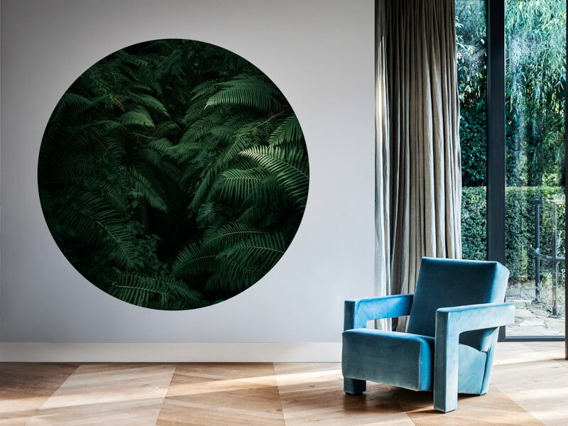 Behangcirkel jungle