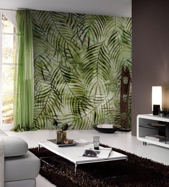 Planten behang