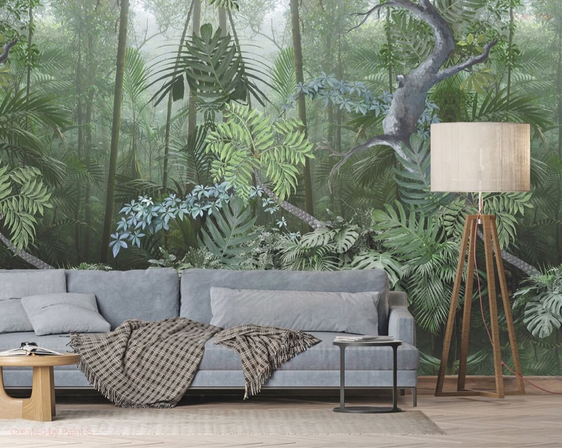 Fotobehang Jungle