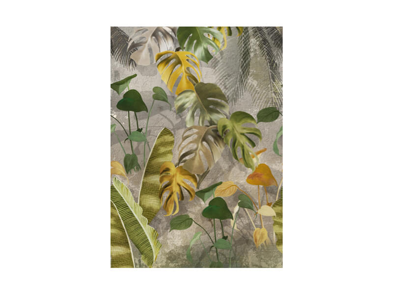 Groene Bladeren behang