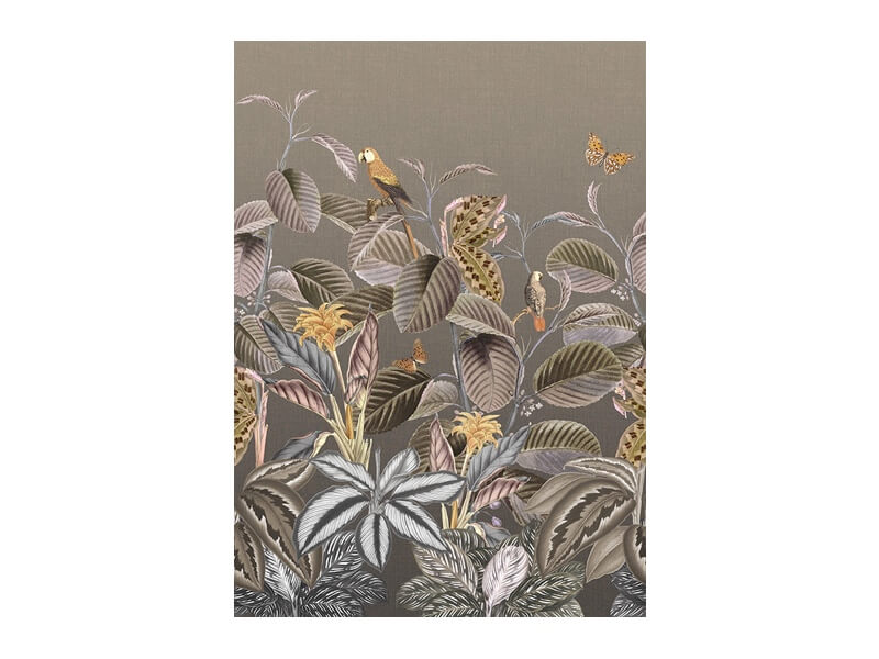 Jungle Behang Donkergroen