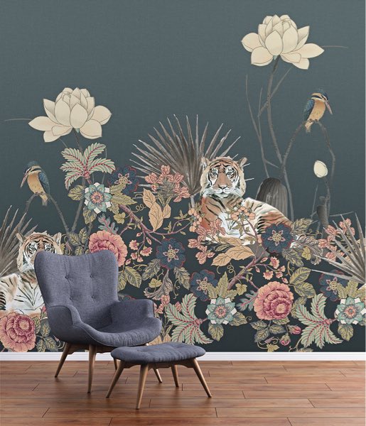 Jungle behang tijger