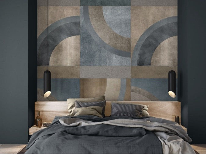 Scandinavisch behang bogen
