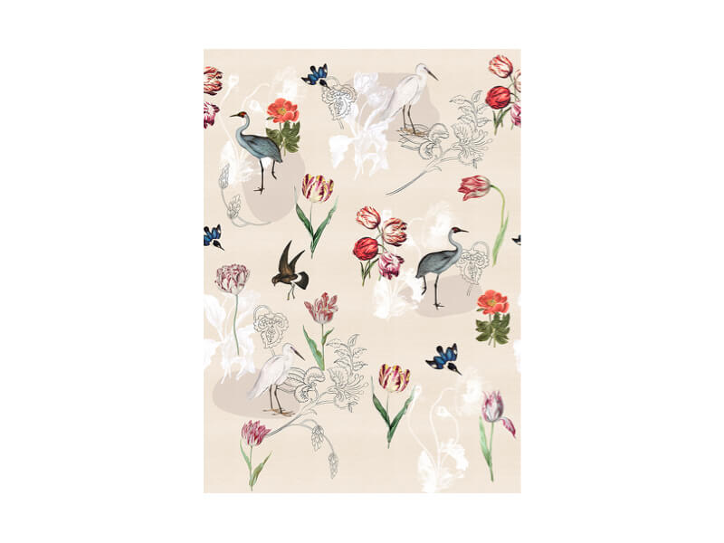 Tulpen behang