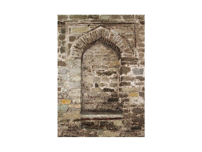 Versleten muur behang