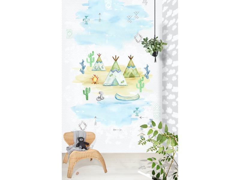 Behang tipi tenten