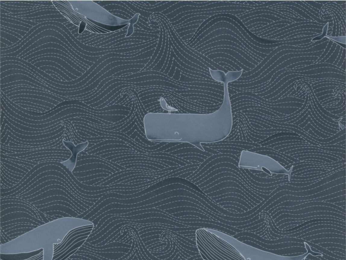 Walvis behang