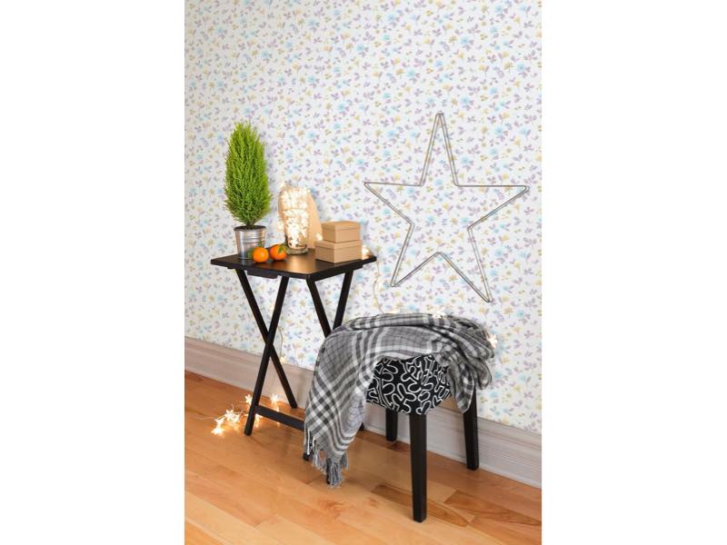 Kleurvol bloemetjes behang