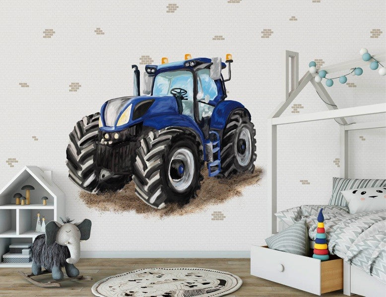 Tractor kinderbehang