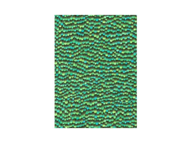 Veren behang groen