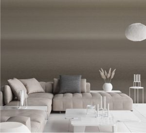 Behang scandinavisch overlopende lijnen