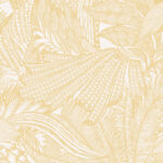 Arte Symbiosis 85560 White Gold Icons behang