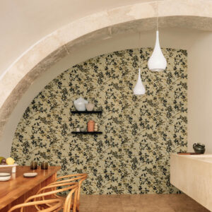 Elitis Milos Lins Brodés Behang